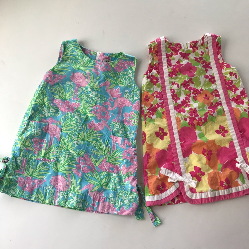 Lilly Pulitzer 3t dresses set of 2